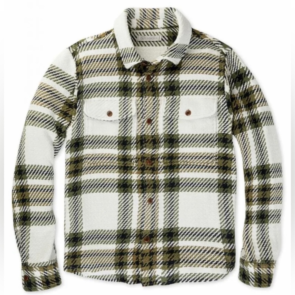 Outerknown Cloud Weave Shirt Button Up Shirt Jacket NWT size M